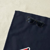 友達をパーソナライズする友達を許可しない3 Puttゴルフ ビーチタオル (インサイチュ)