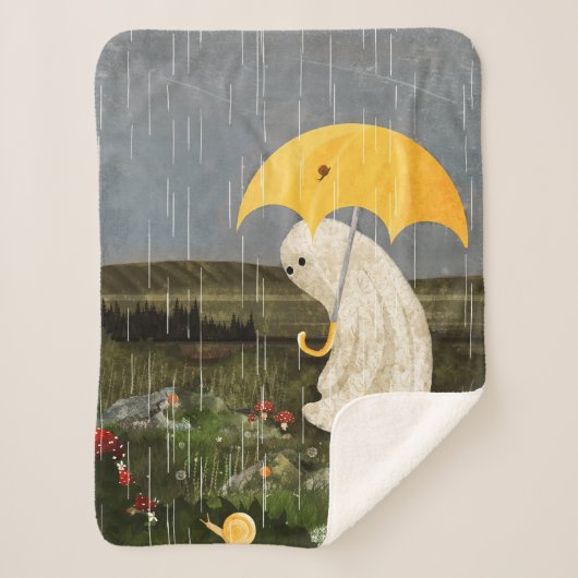 友達を作る シェルパブランケット (正面)
