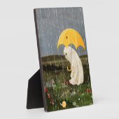 友達を作る フォトプラーク (側面)