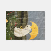 友達を作る フリースブランケット (正面(横))