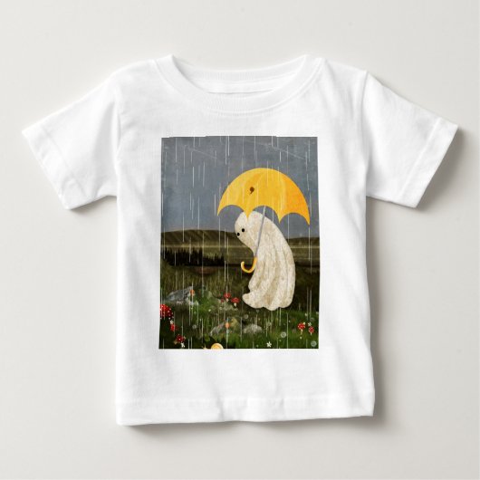 友達を作る ベビーTシャツ (正面)