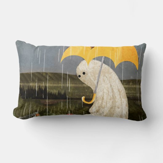 友達を作る ランバークッション (正面)