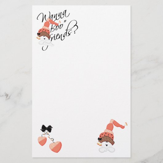 友達を呼びたい 便箋 (正面)