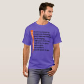 友達を変える言葉 Tシャツ (正面フル)