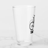 友達を引っ張るサイクリング タンブラーグラス (右)