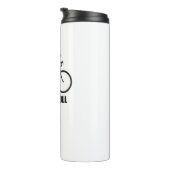 友達を引っ張るサイクリング タンブラー (回転右)