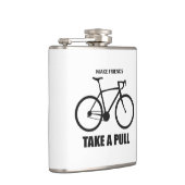 友達を引っ張るサイクリング フラスク (右)