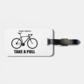 友達を引っ張るサイクリング ラゲッジタグ (裏面横)
