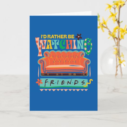 友達を見たいんだ™グラフ鮮やかク カード (黄色い花)