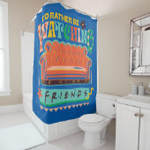 友達を見たいんだ™グラフ鮮やかク シャワーカーテン (インサイチュ)
