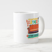 友達を見たいんだ™グラフ鮮やかク ジャンボコーヒーマグカップ (正面右)