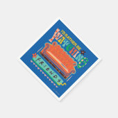 友達を見たいんだ™グラフ鮮やかク スタンダードカクテルナプキン (角)