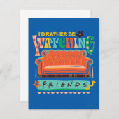 友達を見たいんだ™グラフ鮮やかク ノートカード (正面/裏面)