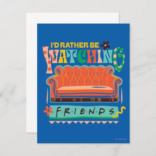 友達を見たいんだ™グラフ鮮やかク ノートカード (正面/裏面)