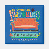 友達を見たいんだ™グラフ鮮やかク マグネット (正面)