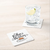 友達を見たい™ スクエアペーパーコースター (インサイチュ)