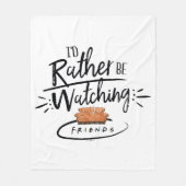 友達を見たい™ フリースブランケット (正面)