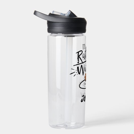 友達を見たい™ |名前の追加 ウォーターボトル (右面)