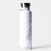 友達を見たい™ |名前の追加 ウォーターボトル (右面)