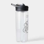 友達を見たい™ |名前の追加 ウォーターボトル (右面)