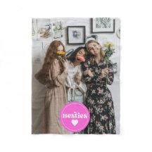 友達カスタムのレトロなタイポグラフィピンク