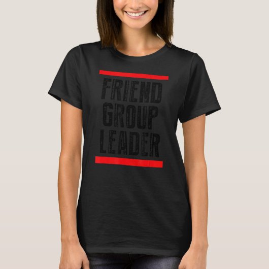 友達グループリーダー Tシャツ (正面)