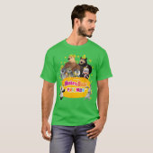 友達グループ写真 2人友達 Tシャツ (正面フル)