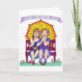 友達同士の友情カード カード (正面)