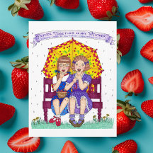 友達同士の友情カード