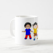 友達大好き コーヒーマグカップ (正面左)