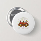 友達感謝祭 スクワッド 七面鳥 感謝祭 友達 ドッグ 缶バッジ (正面&裏面)