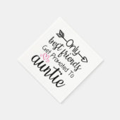 友達最高のだけが姉に昇進する スタンダードカクテルナプキン (角)