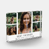 友達最高のの写真ギフトfor Friends Collage フォトブロック (左)