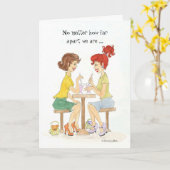 友達最高のは常にカード カード (黄色い花)