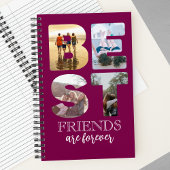 友達最高の永遠フォトピンク卒業ギフト ノートブック