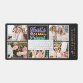 友達最高の永遠5写真レトロ デスクマット (キーボード&マウス)