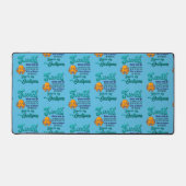 友達来と海の波のように行く デスクマット (正面)