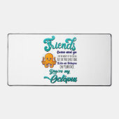 友達来と海の波のように行く デスクマット (正面)