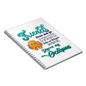 友達来と海の波のように行く ノートブック (右側)