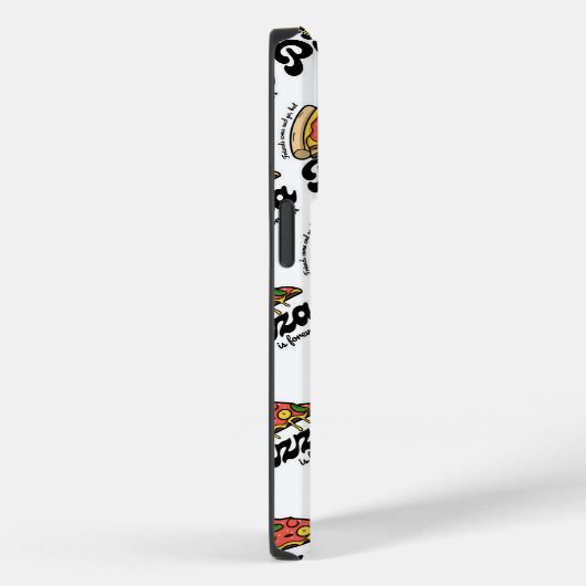 友達来と行くが、ピザは永遠におもしろい Case-Mate iPhoneケース (裏面 / 右)