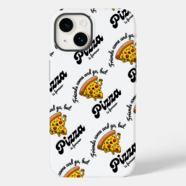 友達来と行くが、ピザは永遠におもしろい Case-Mate iPhone 14ケース