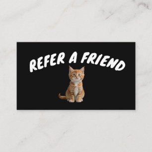 友達紹介 猫カード 名刺