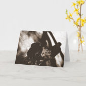 友達遊のチェッ中国のス/友情 カード (黄色い花)