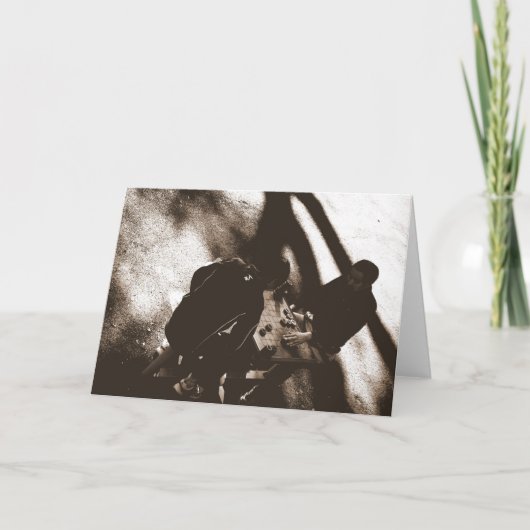 友達遊のチェッ中国のス/友情 カード (正面)