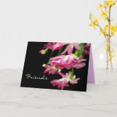 友達 カード (黄色い花)