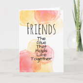 友達 カード (正面)