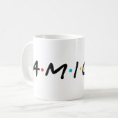 友達 コーヒーマグカップ (正面左)