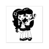 友達 セルフインキングスタンプ (デザイン)