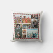 友達・ベストフレンド カスタム写真 誕生日 ホリデー ギフト クッション (正面)