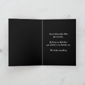 友達 - ベストマン 結婚式のお礼 サンキューカード (内部)